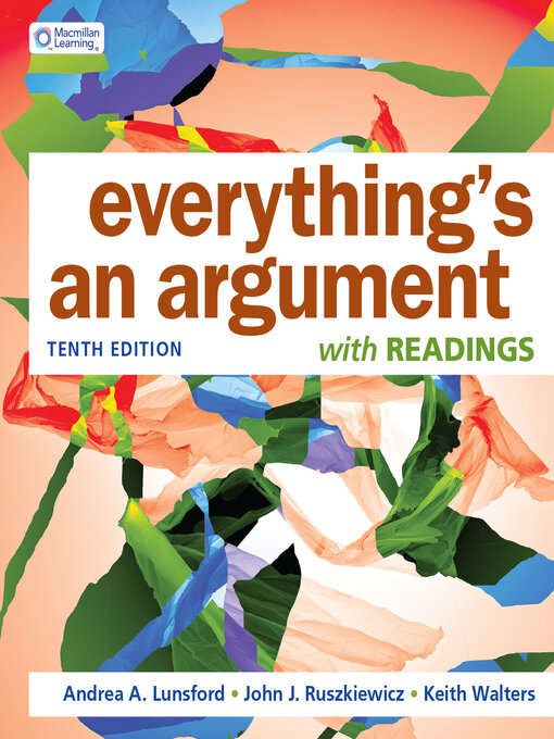 Title details for Everything's an Argument with Readings by Andrea Lunsford - Wait list